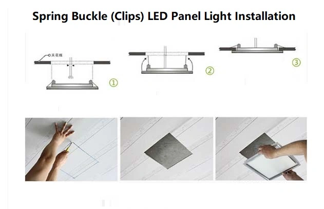 Wholesale Frameless Rectangle, Square Edgelit Backlit Recesse LED Light for Indoor Decoration with Aluminum White Frame CE RoHS ISO9001 SAA UL CCC Saso VDE cUL