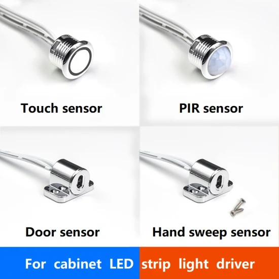 Regolazione dell'interruttore della luce del sensore di movimento Interruttore del sensore di movimento PIR Controller driver LED