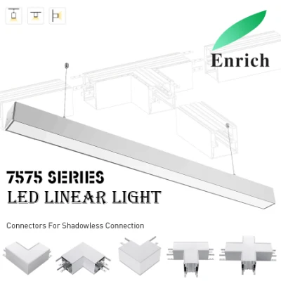 Luce lineare a LED con connessione senza soluzione di continuità con forme fai-da-te