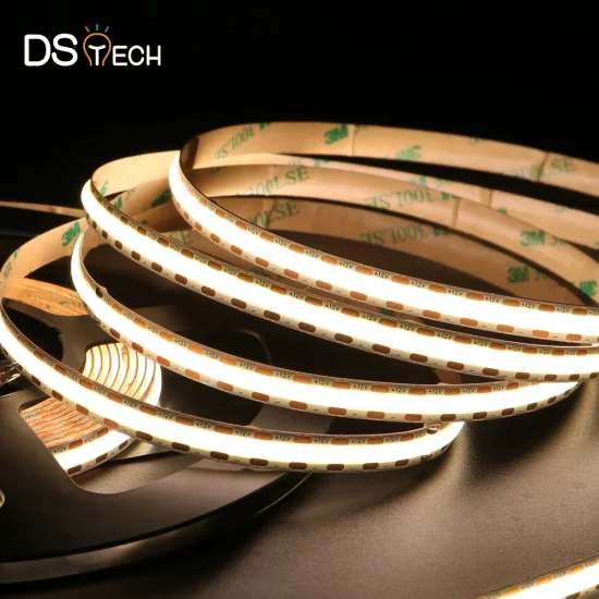 Nastro flessibile LED COB 8mm PCB 512chips/M Striscia LED COB senza punti Nastro striscia LED